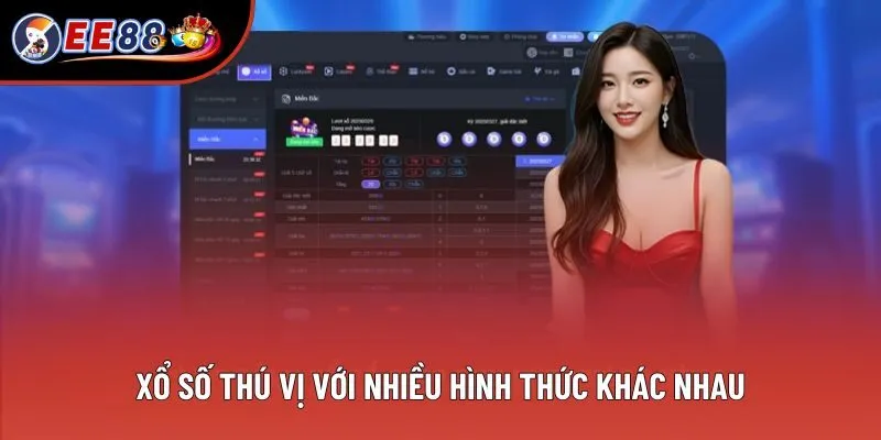 Xổ số thú vị với nhiều hình thức khác nhau