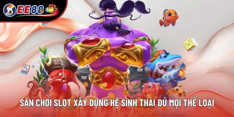 Sân chơi slot xây dựng hệ sinh thái đủ mọi thể loại Sân chơi slot xây dựng hệ sinh thái đủ mọi thể loại